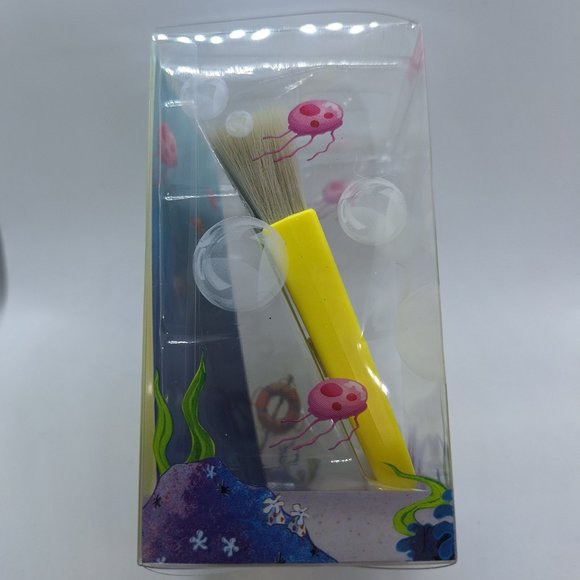 Wet n Wild SpongeBob SquarePants Limited Edition Flat Kabuki Brush NEW - Picture 3 of 4